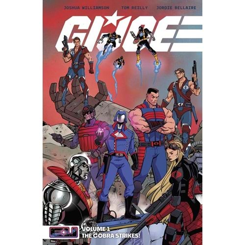 GI JOE VOL 1 THE COBRA STRIKES TPB DIRECT MARKET EXCLUSIVE TOM REILLY RED COVER
