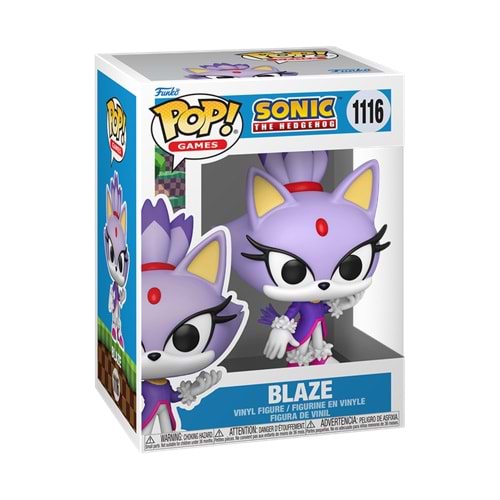 FUNKO POP GAMES SONIC THE HEDGEHOG BLAZE THE CAT 1116
