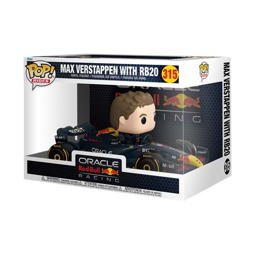 FUNKO POP RIDES SUPER DELUXE MAX VERSTAPPEN WITH RB20 315