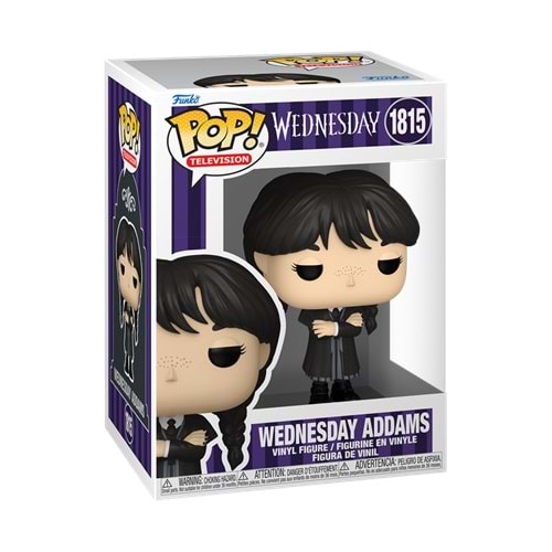 FUNKO POP TELEVISION WEDNESDAY WEDNESDAY ADDAMS BLACK COAT 1815