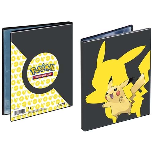 ULTRA PRO POKEMON PIKACHU REFRESH PORTFOLIO ALBÜM 4 CEPLİ 80 KART KAPASİTELİ