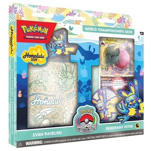 POKEMON TCG HONOLULU 2024 WORLD CHAMPIONSHIPS DECK EVAN PAVELSKI REGIDRAGO VSTAR