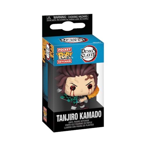 FUNKO POP DEMON SLAYER TANJIRO KAMADO KEYCHAIN (SUN BREATHING)