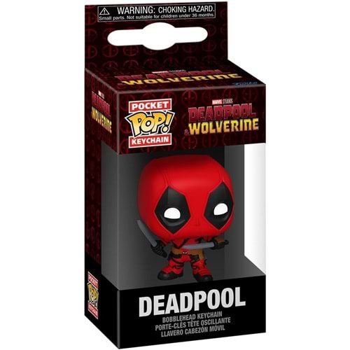 FUNKO POP DEADPOOL KEYCHAIN (DEADPOOL WOLVERINE)