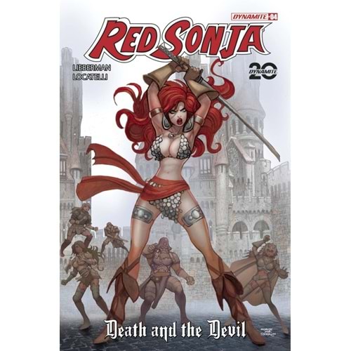RED SONJA DEATH AND THE DEVIL # 4 COVER C MORITAT