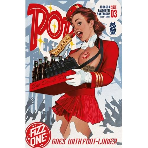 POP KILL #3 COVER B HUGHES