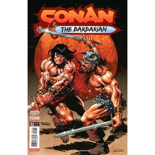 CONAN THE BARBARIAN (2023) # 22 COVER A PANOSIAN