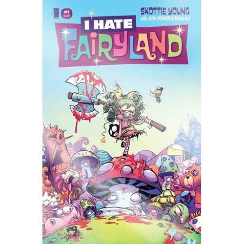 I HATE FAIRYLAND #1 FACSIMILE EDITION COVER B SKOTTIE YOUNG FOIL VARIANT