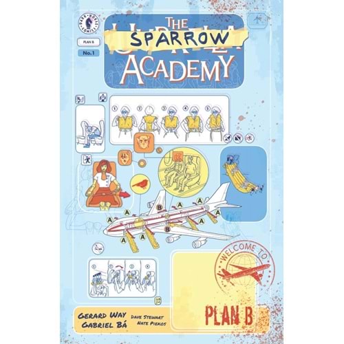 THE UMBRELLA ACADEMY PLAN B # 1 COVER A GABRIEL BA