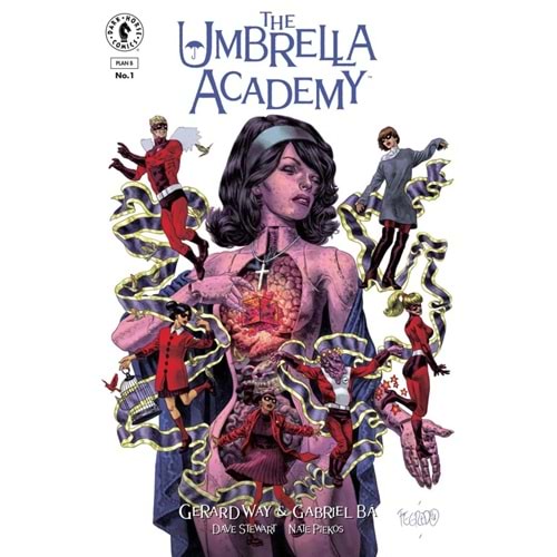 THE UMBRELLA ACADEMY PLAN B # 1 COVER C ROE