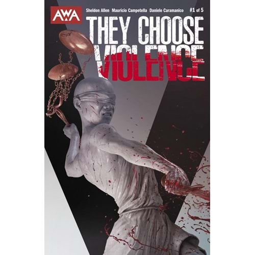 THEY CHOOSE VIOLENCE #1 (OF 5) COVER A RAHZZAH