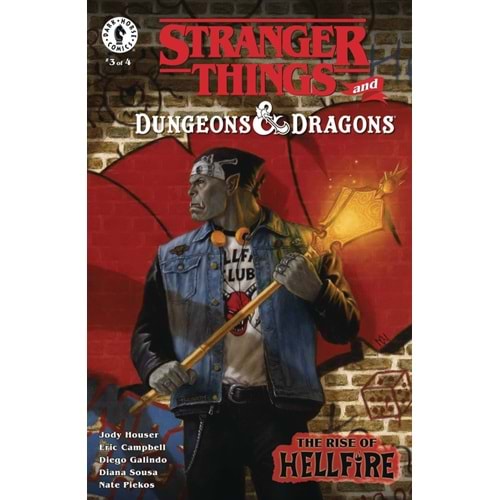 STRANGER THINGS AND DUNGEONS & DRAGONS THE RISE OF HELLFIRE #3 COVER A WOHL