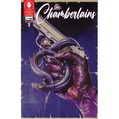 CHAMBERLAINS #2 COVER B TODD SKULL SERPANT PISTOL VARIANT