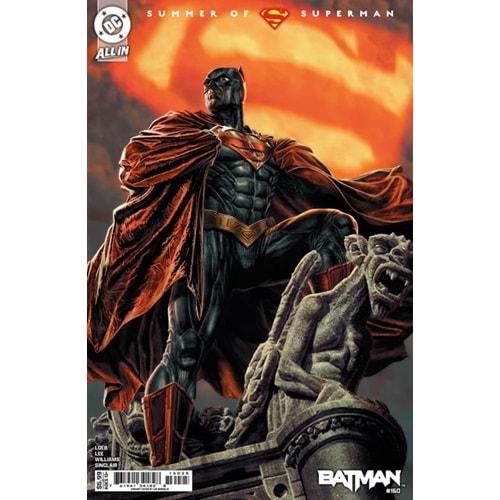 BATMAN (2016) # 160 COVER E LEE BERMEJO SUPERSMASH-UP CARD STOCK VARIANT