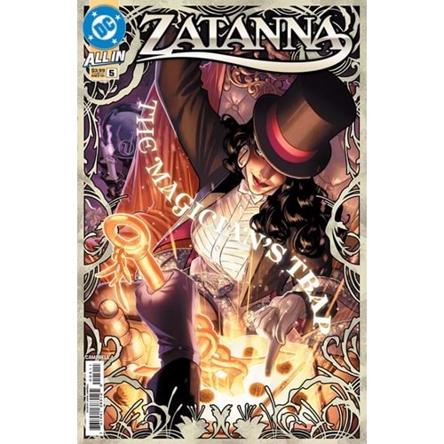 ZATANNA (2025) #5 (OF 6) COVER A JAMAL CAMPBELL