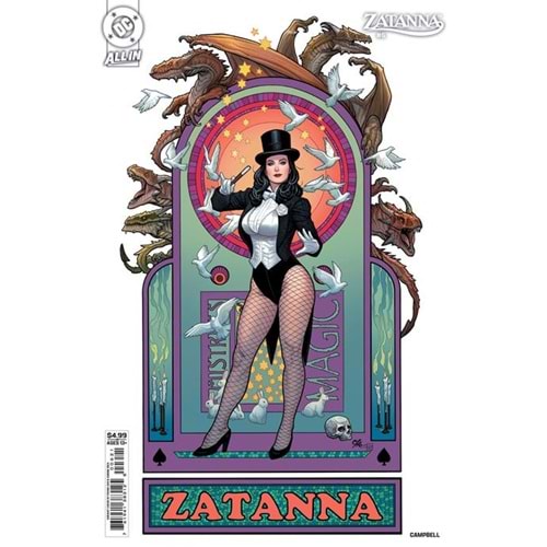 ZATANNA (2025) #6 (OF 6) COVER B FRANK CHO CARD STOCK VARIANT