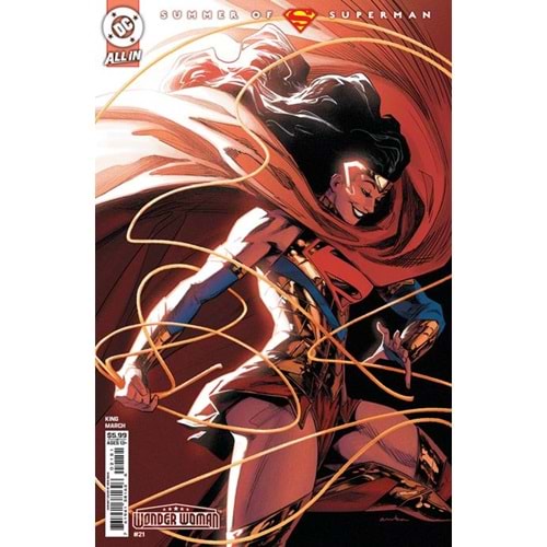 WONDER WOMAN (2023) # 21 COVER D KRIS ANKA SUPERSMASH-UP CARD STOCK VARIANT