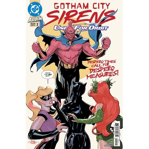 GOTHAM CITY SIRENS UNFIT FOR ORBIT #2 (OF 5) COVER A TERRY DODSON & RACHEL DODSON