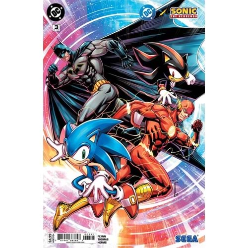 DC X SONIC THE HEDGEHOG #3 (OF 5) COVER B SERG ACUNA CARD STOCK VARIANT