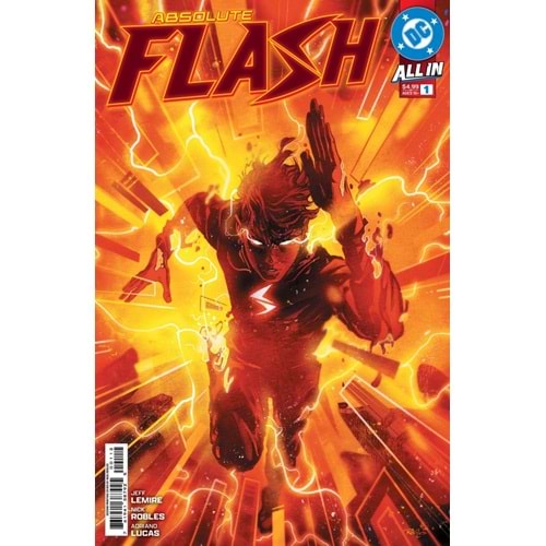 ABSOLUTE FLASH #1 SECOND PRINTING COVER A NICK ROBLES