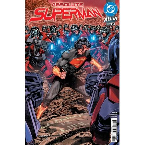 ABSOLUTE SUPERMAN # 2 THIRD PRINTING COVER A RAFA SANDOVAL