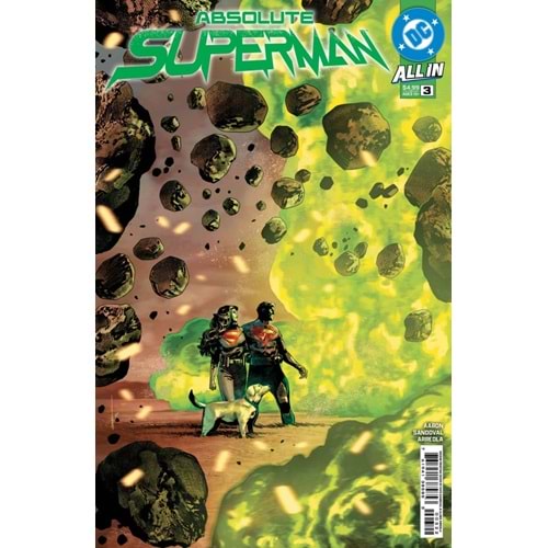 ABSOLUTE SUPERMAN # 3 SECOND PRINTING COVER A RAFA SANDOVAL