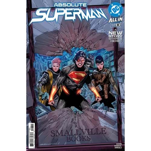 ABSOLUTE SUPERMAN # 8 COVER A RAFA SANDOVAL