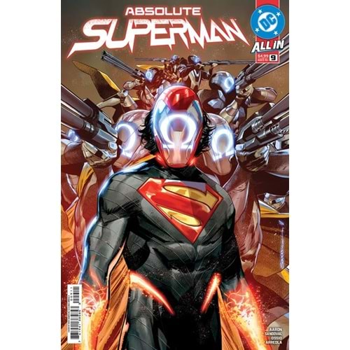 ABSOLUTE SUPERMAN # 9 COVER A RAFA SANDOVAL
