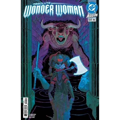 ABSOLUTE WONDER WOMAN # 9 COVER A HAYDEN SHERMAN