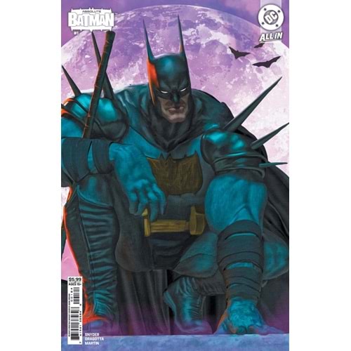 ABSOLUTE BATMAN # 1 SEVENTH PRINTING COVER B MARK SPEARS CONNECTING CARD STOCK VARIANT