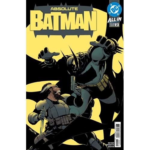 ABSOLUTE BATMAN # 2 FIFTH PRINTING COVER A NICK DRAGOTTA