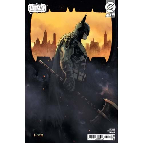 ABSOLUTE BATMAN # 9 COVER C TIRSO CONS CARD STOCK VARIANT