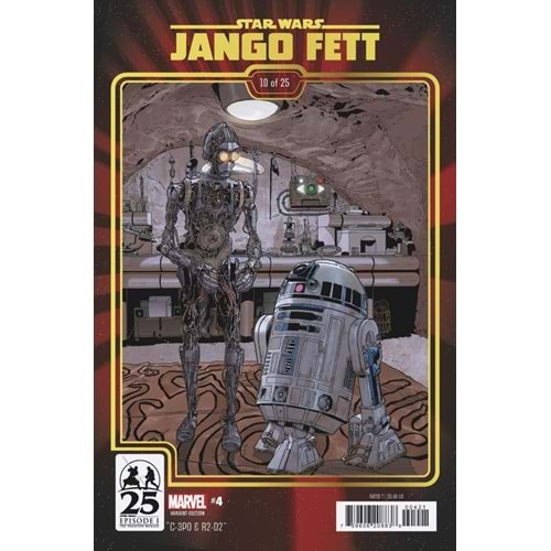 STAR WARS JANGO FETT (2024) # 4 SPROUSE PHANTOM MENACE 25TH ANNIVERSARY VARIANT