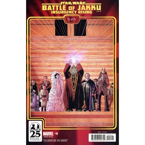 STAR WARS BATTLE JAKKU INSURGENCY RISING #4 (OF 4) SPROUSE PHANTOM MENACE 25TH ANNIVERSARY VARIANT