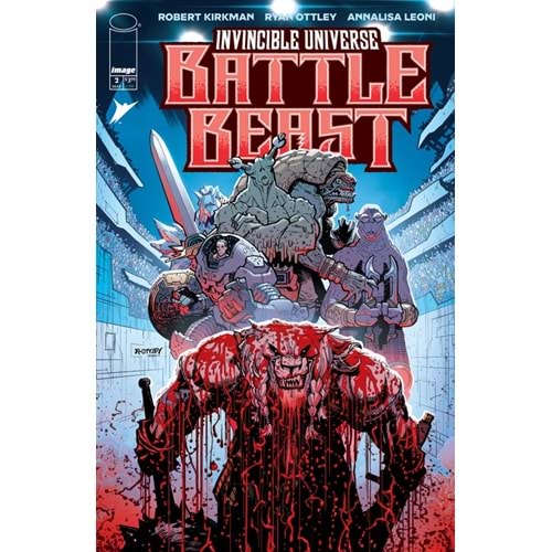 INVINCIBLE UNIVERSE BATTLE BEAST # 2 COVER A RYAN OTTLEY & ANNALISA LEONI