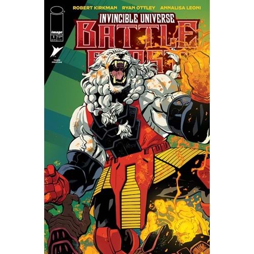 INVINCIBLE UNIVERSE BATTLE BEAST # 1 THIRD PRINTING