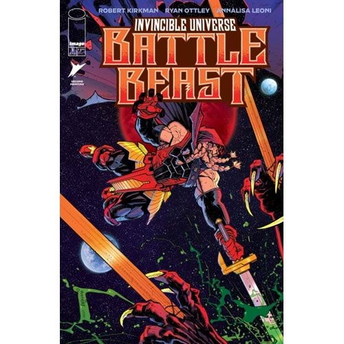 INVINCIBLE UNIVERSE BATTLE BEAST # 1 SECOND PRINTING COVER A RYAN OTTLEY