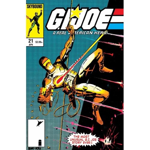 GI JOE A REAL AMERICAN HERO SILENT MISSIONS EDITION #21 COVER D 1:25 ED HANNIGAN & KLAUS JANSON FOIL VARIANT