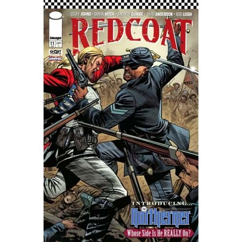 REDCOAT # 11 COVER BRYAN HITCH & BRAD ANDERSON WRAPAROUND