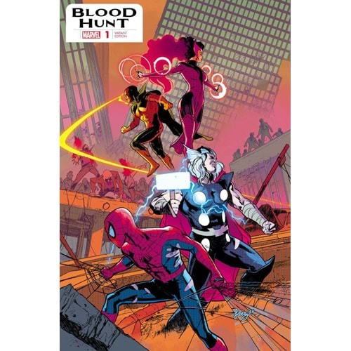 BLOOD HUNT # 1 JAVIER FERNANDEZ FOIL VARIANT