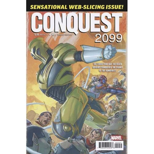 CONQUEST 2099 #2 (OF 5) PETE WOODS VARIANT