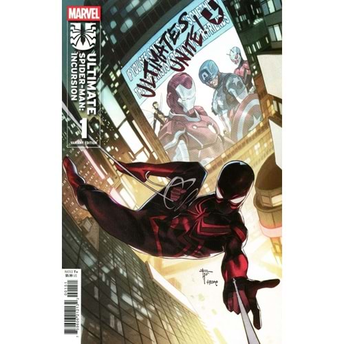 ULTIMATE SPIDER-MAN INCURSION #1 FRANCESCO MOBILI VARIANT
