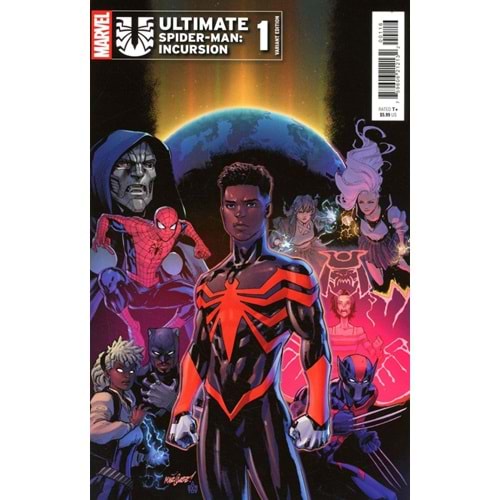 ULTIMATE SPIDER-MAN INCURSION #1 1:25 DAVID MARQUEZ VARIANT
