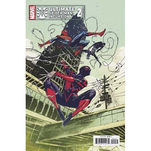 ULTIMATE SPIDER-MAN INCURSION #2 SANFORD GREENE VARIANT