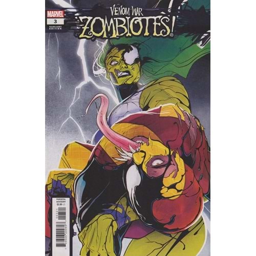 VENOM WAR ZOMBIOTES # 3 (OF 3) ANNIE WU VARIANT