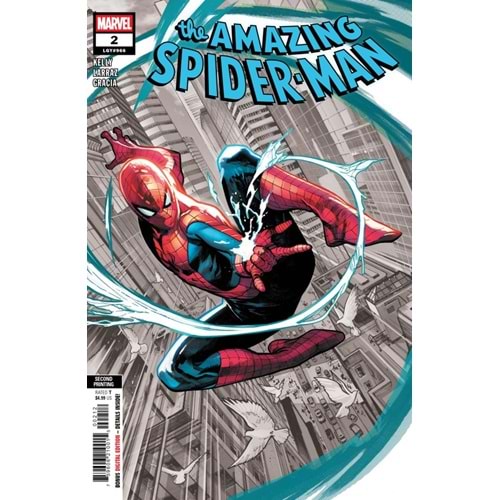 AMAZING SPIDER-MAN (2025) # 2 SECOND PRINTING PEPE LARRAZ VARIANT