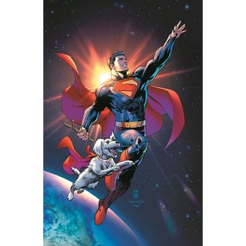 SUPERMAN UNLIMITED #1 COVER G JIM LEE SUPERMAN MOVIE CARD STOCK VARIANT
