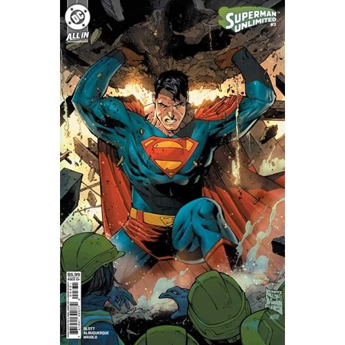 SUPERMAN UNLIMITED #3 COVER C TONY S DANIEL CARD STOCK VARIANT