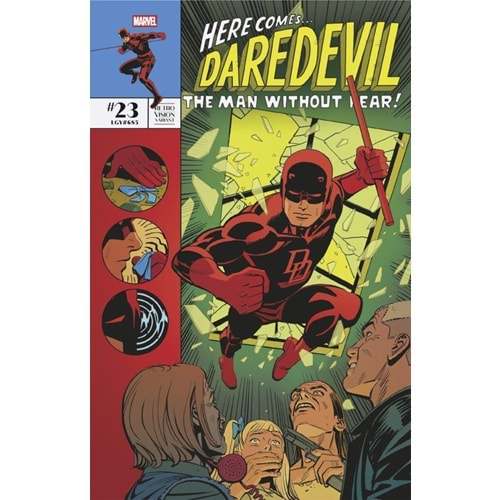 DAREDEVIL (2023) # 23 LEO ROMERO RETRO VISION VARIANT