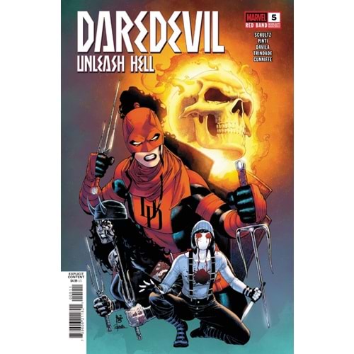 DAREDEVIL UNLEASH HELL RED BAND # 5 (OF 5) (POLYBAGGED)